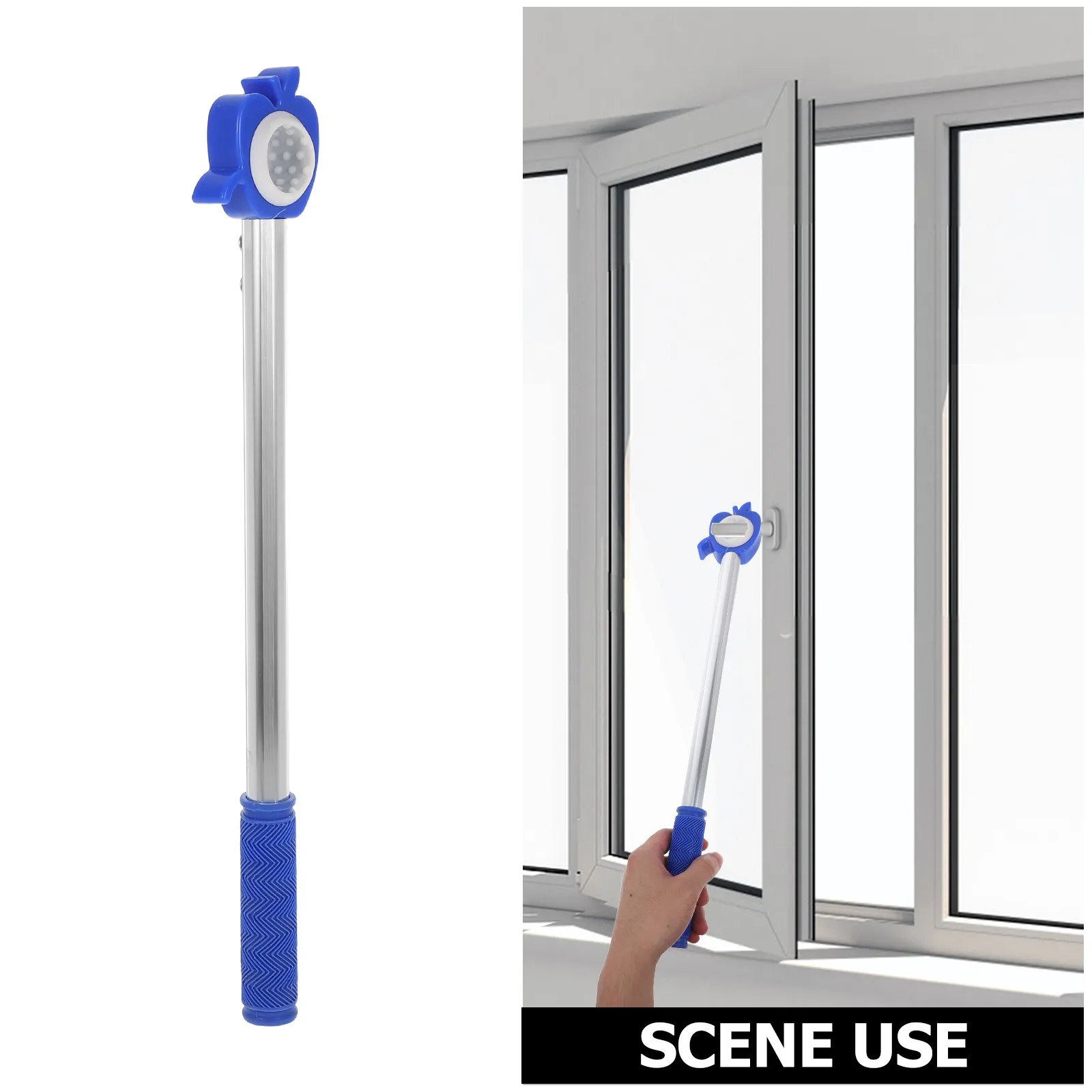 40cm Drapery Pull Rod Window Rod Easy Operation For High Or Hard To Reach Windows Aluminum Alloy Window Opener Tool Pole
40cm Drapery Pull Rod Window Rod Easy Operation For High Or Hard To Reach Windows Aluminum Alloy Window Opener Tool Pole