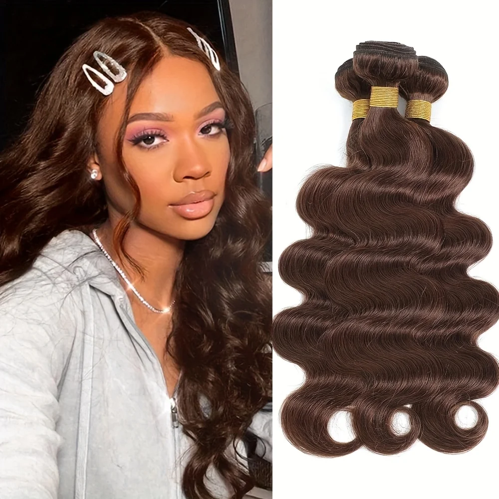 3 шт. Пучки волос объемной волны 4 # Шоколадно-коричневые бразильские пучки человеческих волос, 100% бразильский парик для наращивания волос для женщин
3 шт. Пучки волос объемной волны 4 # Шоколадно-коричневые бразильские пучки человеческих волос, 100% бразильский парик для наращивания волос для женщин