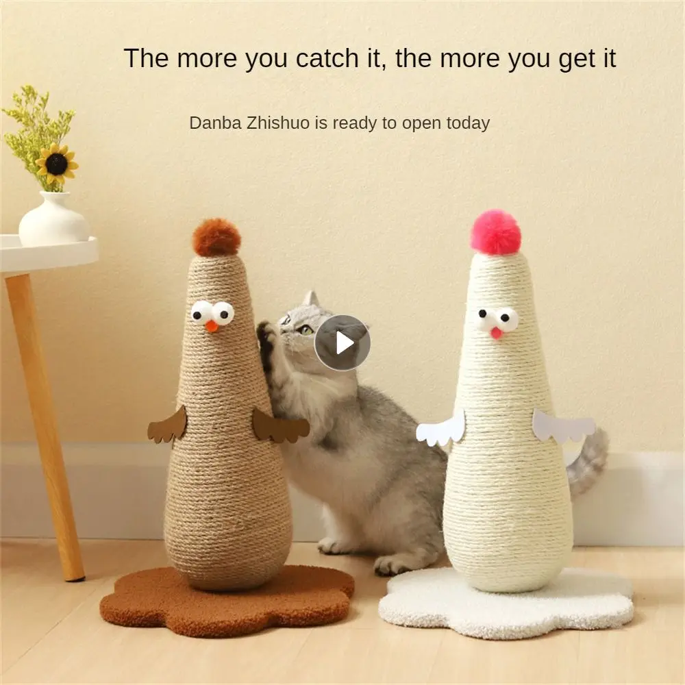 Cat Scratching Post Chick Close High Quality Plush Durable Household Creativity Cartoon To Weave Pack Itching Three-dimensional
Cat Scratching Post Chick Close High Quality Plush Durable Household Creativity Cartoon To Weave Pack Itching Three-dimensional