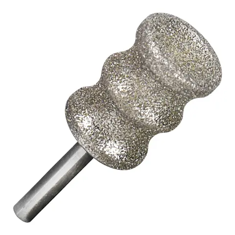 SI FANG 1pc Pet-Friendly Dog Nail Polisher Wheel Electroplated Milling round Shank Nail Care Tool for Animals' Nails