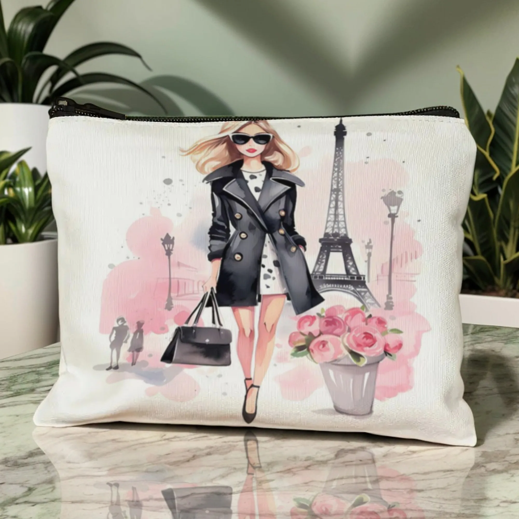 Французская модная уличная женская портативная косметичка для девочек и Эйфелева башня, дорожная сувенирная сумка для хранения, косметичка на молнии в стиле ретро
Французская модная уличная женская портативная косметичка для девочек и Эйфелева башня, дорожная сувенирная сумка для хранения, косметичка на молнии в стиле ретро