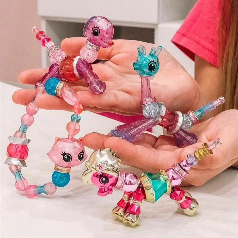 Genuine Animals Cute Pets Children's Magic Bracelet Twist and Turn Pet Toys Princess Cartoon Jewelry Girls Jewelry Gift
Genuine Animals Cute Pets Children's Magic Bracelet Twist and Turn Pet Toys Princess Cartoon Jewelry Girls Jewelry Gift