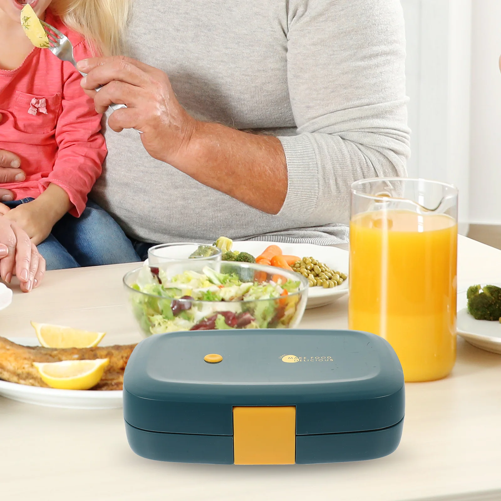 Insulated 1L Stainless Steel Kids Lunch Box Classic Blue Single Compartment Bento Portable Container Easy Clean Includes Spoon
Insulated 1L Stainless Steel Kids Lunch Box Classic Blue Single Compartment Bento Portable Container Easy Clean Includes Spoon