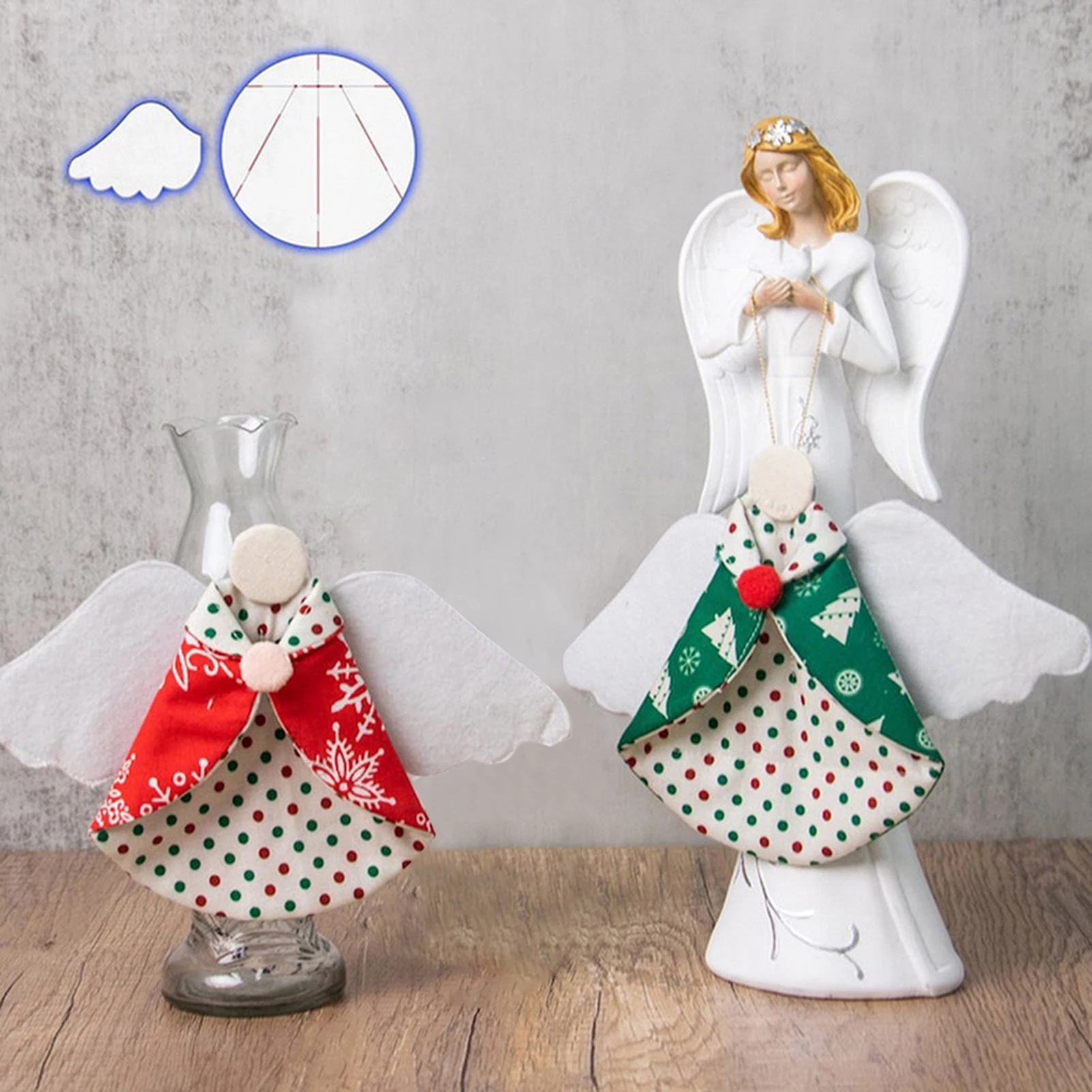 Plastic Angel-Pattern Ornament Template Precise Cutting Efficient DIY Sewing Tool For Home DIY Craft
Plastic Angel-Pattern Ornament Template Precise Cutting Efficient DIY Sewing Tool For Home DIY Craft