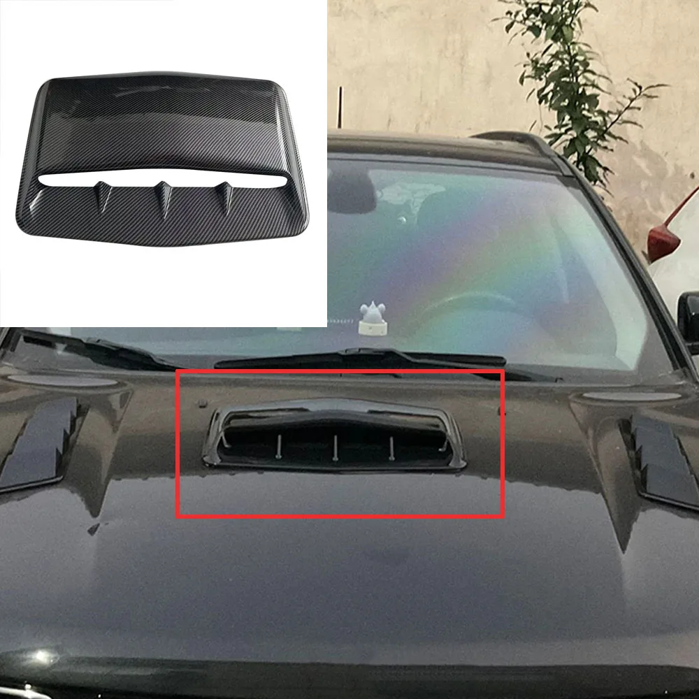 Carbon Fiber Black Hood Scoop Car Hood Vent Universal Air Intake Grille Inlet Trim Decor Cover Turbo Bonnet Vent Cover Accessory
Carbon Fiber Black Hood Scoop Car Hood Vent Universal Air Intake Grille Inlet Trim Decor Cover Turbo Bonnet Vent Cover Accessory
