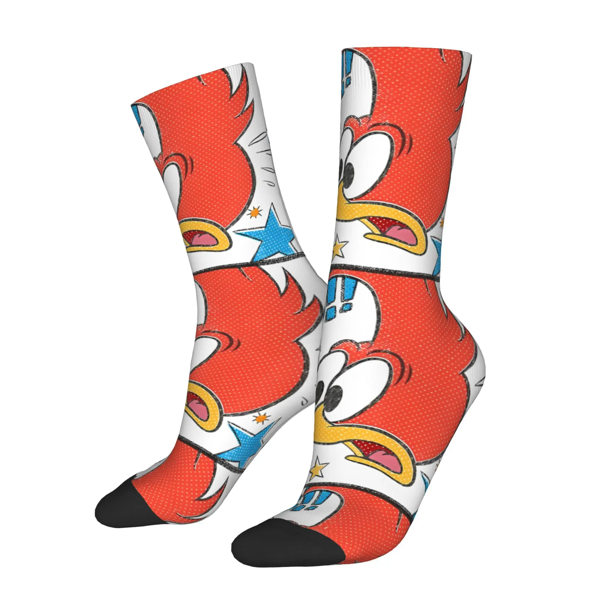 Happy Men's Socks Woody Woodpecker YIPES Vintage Hip Hop Crazy Crew Sock Gift Pattern Printed
Happy Men's Socks Woody Woodpecker YIPES Vintage Hip Hop Crazy Crew Sock Gift Pattern Printed