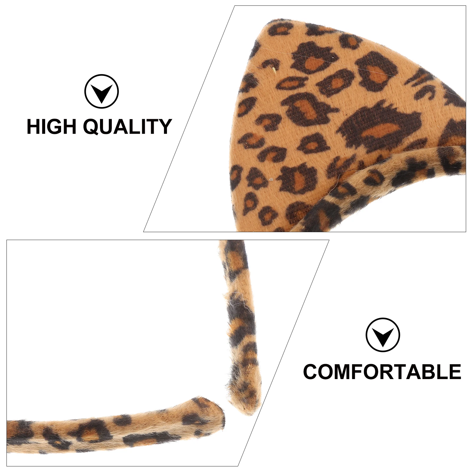 4Pcs Animal Ear Headb Leopard Print Hair Hoop Durable Lightweight Party Kids Girls Fashion Headdress Gifts
4Pcs Animal Ear Headb Leopard Print Hair Hoop Durable Lightweight Party Kids Girls Fashion Headdress Gifts