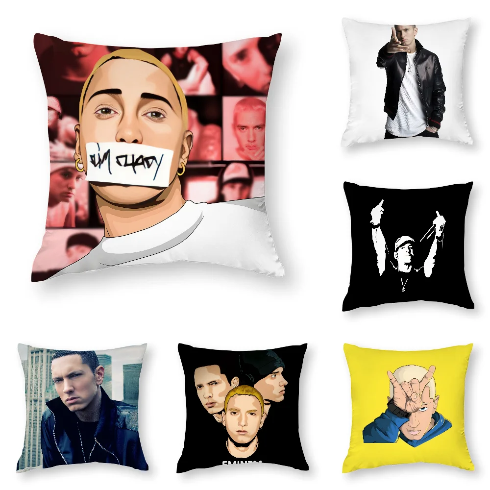 Hip Hop Rapper E-Eminem Pillow Case 3D Print Polyester Fiber 40*40 cm Home Sofa Throw Pillow Cover Decoration Festival Gift
Hip Hop Rapper E-Eminem Pillow Case 3D Print Polyester Fiber 40*40 cm Home Sofa Throw Pillow Cover Decoration Festival Gift