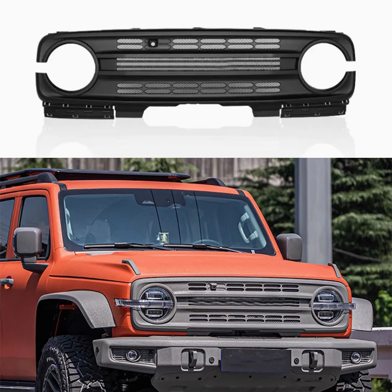 High Quality Car Grille Fit for Tank 300 Stalker Grille Front Face Hard Car Off-road Upgrade Modification Accessories
High Quality Car Grille Fit for Tank 300 Stalker Grille Front Face Hard Car Off-road Upgrade Modification Accessories
