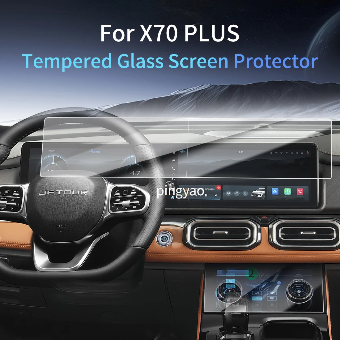 Car Sticker Screen Protector Navigation Display Tempered Glass Protective Film Car Vehicle For 25 JETOUR X70 PLUS
Car Sticker Screen Protector Navigation Display Tempered Glass Protective Film Car Vehicle For 25 JETOUR X70 PLUS