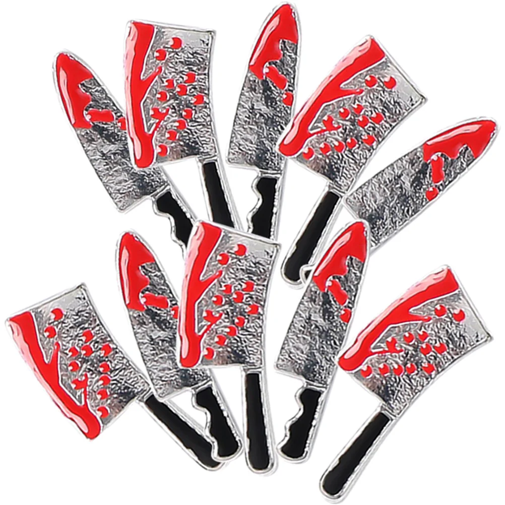 10 Pcs Halloween Nail Jewelry Metal Bloody Knife Decoration Cutters Charm Manicure Charms Alloy
10 Pcs Halloween Nail Jewelry Metal Bloody Knife Decoration Cutters Charm Manicure Charms Alloy