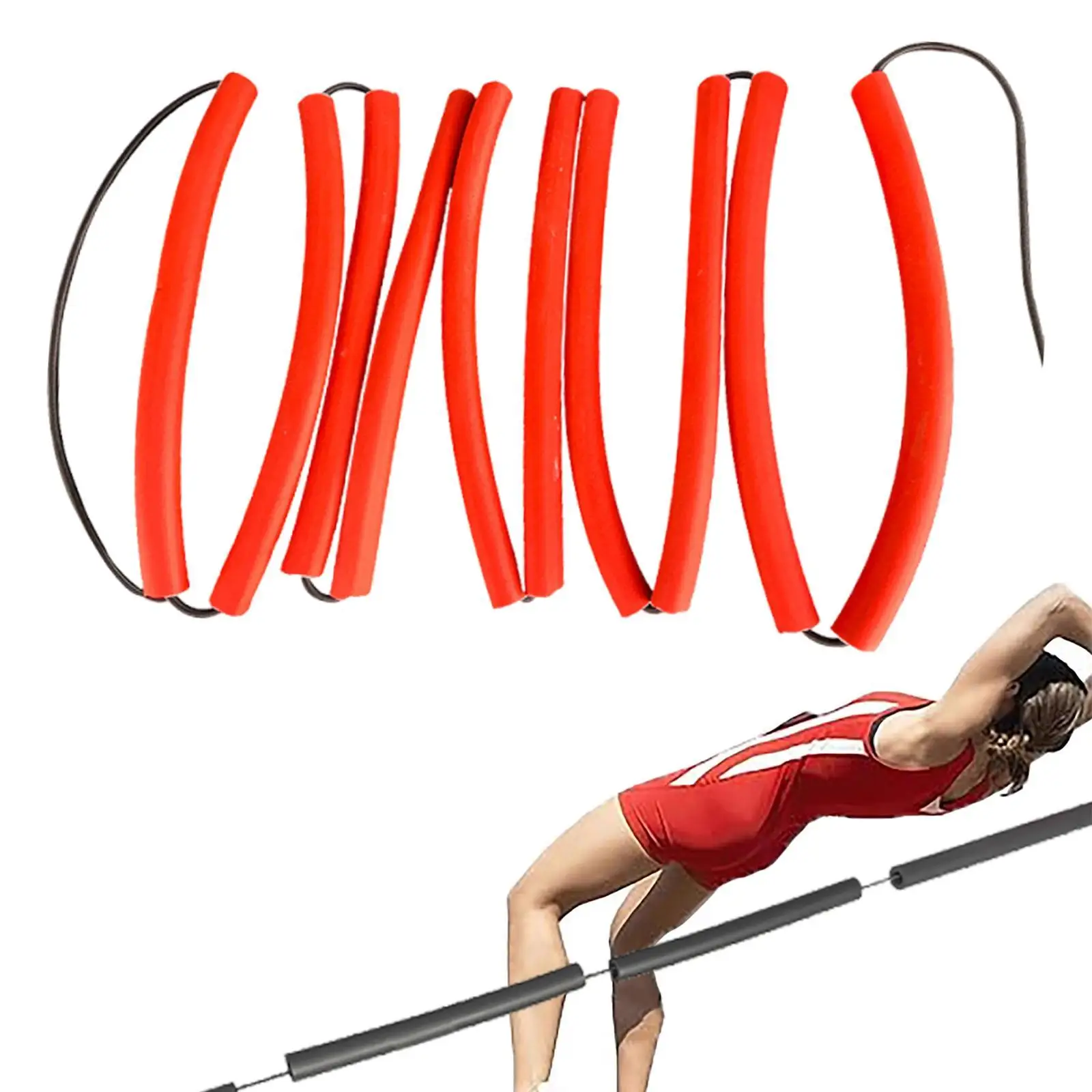 Эластичная перекладина для прыжков в высоту, банджи, эластичная перекладина для прыжков на открытом воздухе, легкая атлетика, эластичная перекладина 250 см для мужчин, подростков на открытом воздухе
Эластичная перекладина для прыжков в высоту, банджи, эластичная перекладина для прыжков на открытом воздухе, легкая атлетика, эластичная перекладина 250 см для мужчин, подростков на открытом воздухе