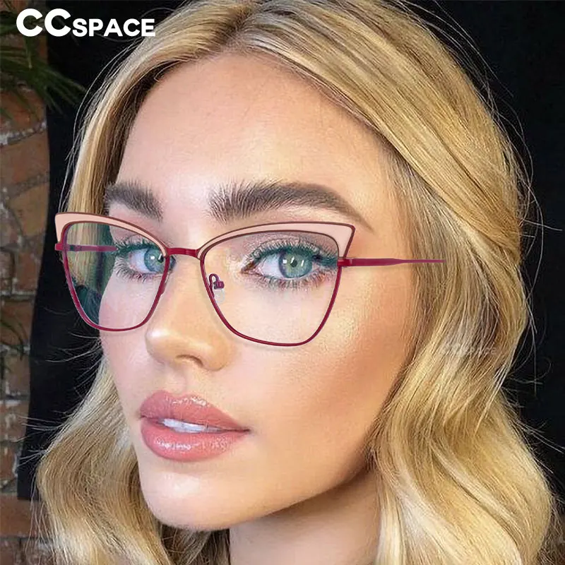 54527 Fashion Quality Design Metal Frame Full Frame Irregular Ladies Butterfly Frame Anti-Blue Light Computer Glasses
54527 Fashion Quality Design Metal Frame Full Frame Irregular Ladies Butterfly Frame Anti-Blue Light Computer Glasses