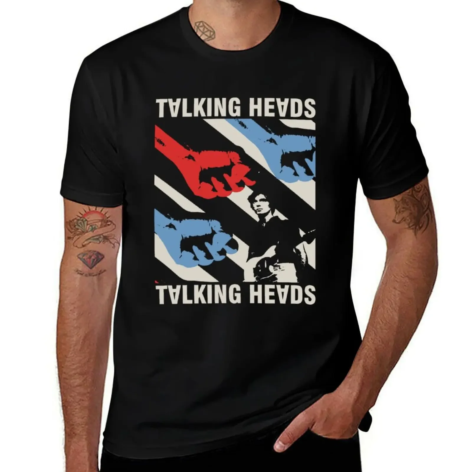 Talking Heads T-Shirt blue lock customs anime stuff graphic t shirts Men's cotton t-shirt
Talking Heads T-Shirt blue lock customs anime stuff graphic t shirts Men's cotton t-shirt