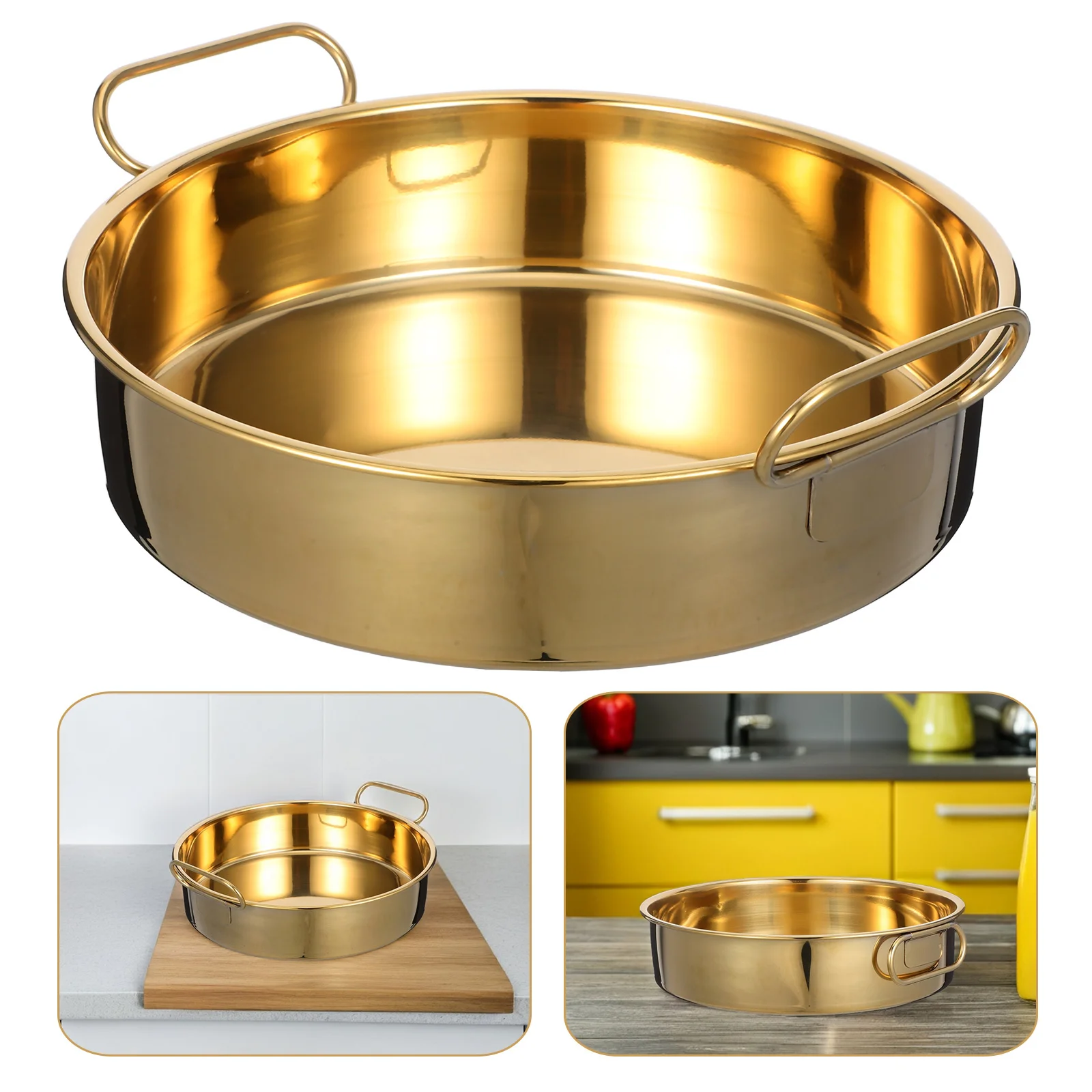 Versatile Stainless Steel Serving Plate for Cold Noodles Steamed Rice Fish Sturdy Design Wide Mouth Large Capacity Stylish
Versatile Stainless Steel Serving Plate for Cold Noodles Steamed Rice Fish Sturdy Design Wide Mouth Large Capacity Stylish