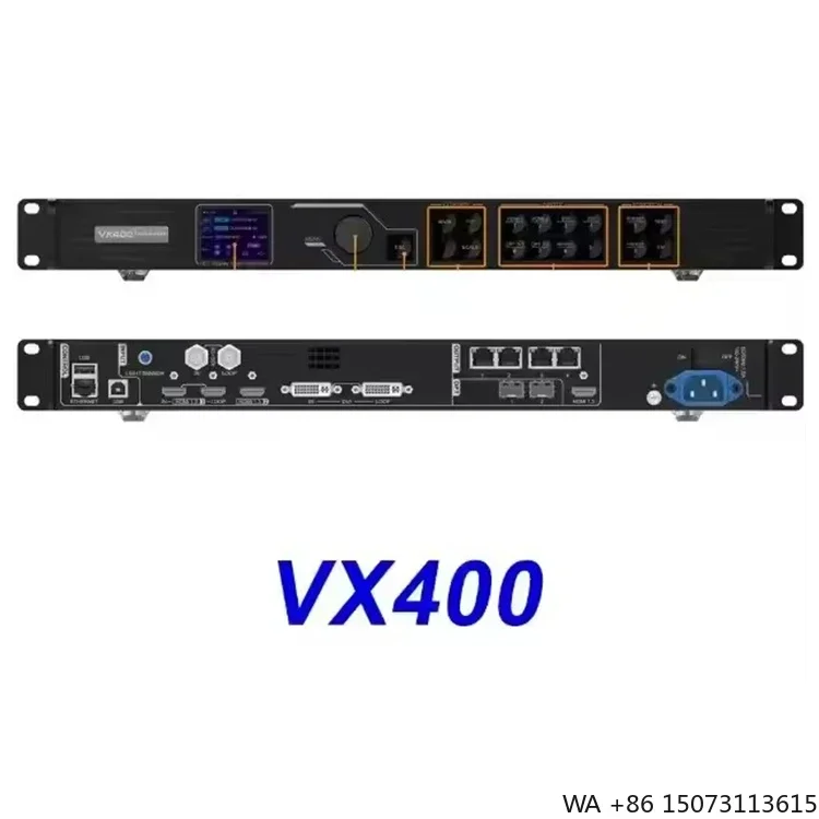VX400 Integrated Video Processor Full Color LED Controller
VX400 Integrated Video Processor Full Color LED Controller
