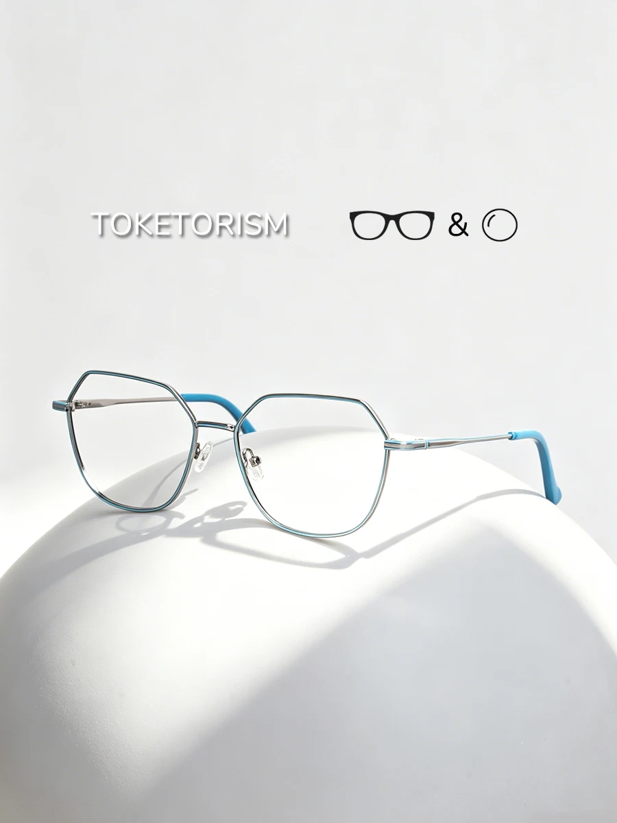 Toketorism Quality Polygon Metal Frame Men's Reading Glasses Women's Computer Eyewear
Toketorism Quality Polygon Metal Frame Men's Reading Glasses Women's Computer Eyewear