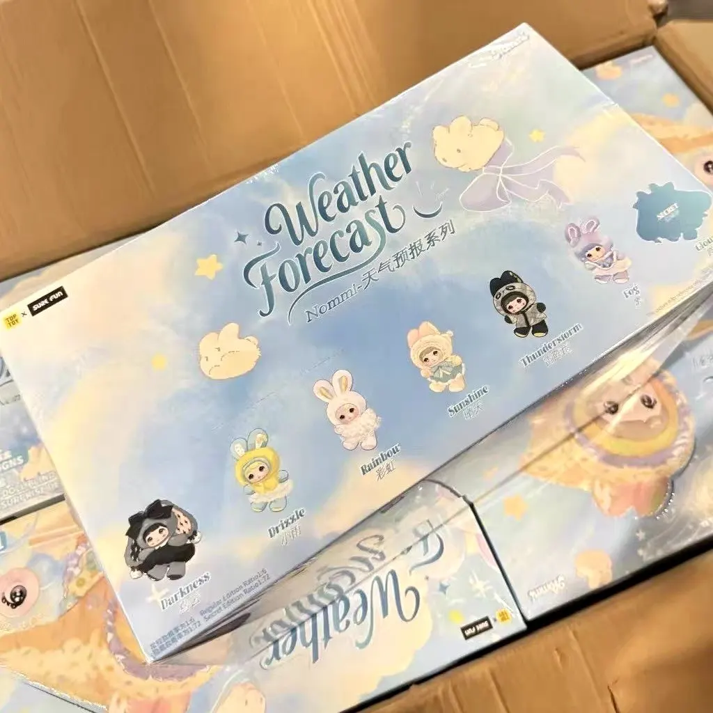 Nommi V9 Серия прогноза погоды Слепая коробка Таинственная коробка Виниловая подвеска для лица Милая кукла Коллекционная модель Подарок на день рождения Детские игрушки Горячие
Nommi V9 Серия прогноза погоды Слепая коробка Таинственная коробка Виниловая подвеска для лица Милая кукла Коллекционная модель Подарок на день рождения Детские игрушки Горячие