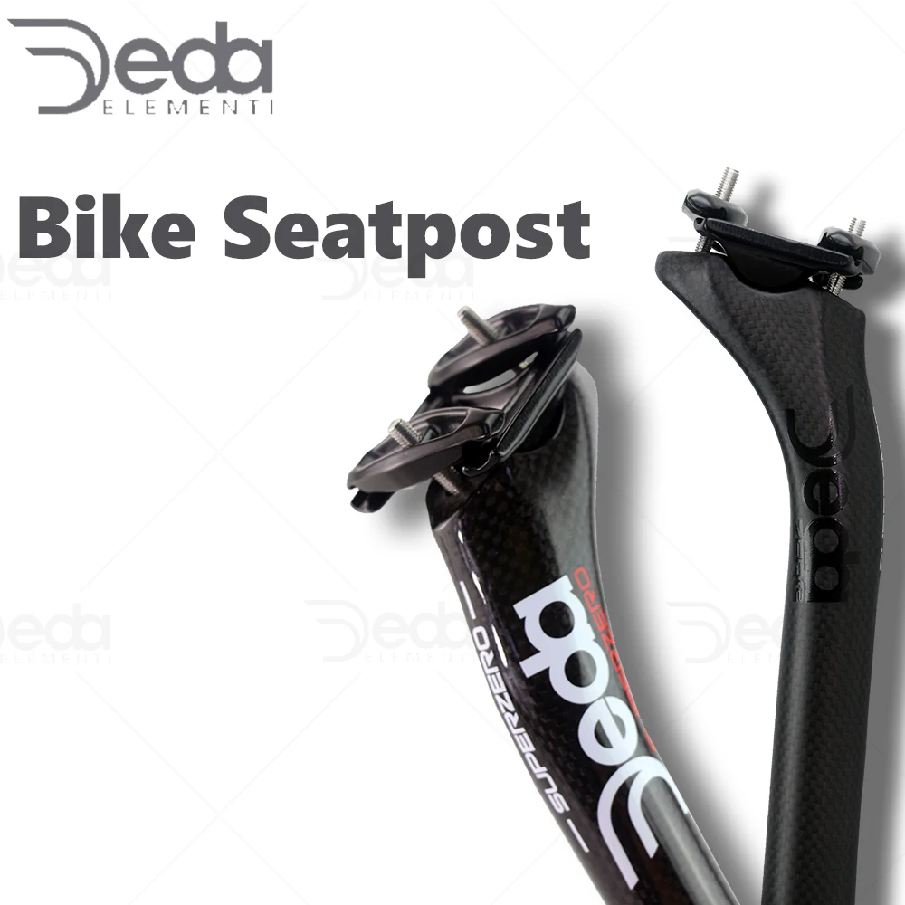 Deda Super Zero Full Carbon Seatpost 20Degrees Black Matte Road/MTB Seat Tube Bicycle Part
Deda Super Zero Full Carbon Seatpost 20Degrees Black Matte Road/MTB Seat Tube Bicycle Part