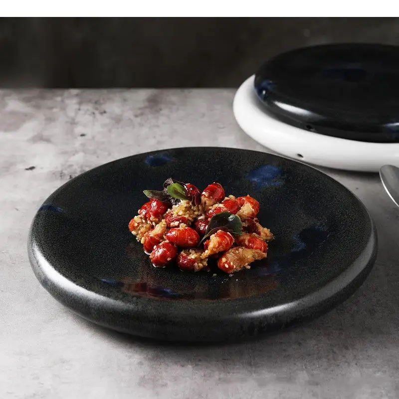 Ceramic Dinner Plate Circular Insulation Dessert Snack Plates Pasta Restaurant Solid Color Tableware
Ceramic Dinner Plate Circular Insulation Dessert Snack Plates Pasta Restaurant Solid Color Tableware