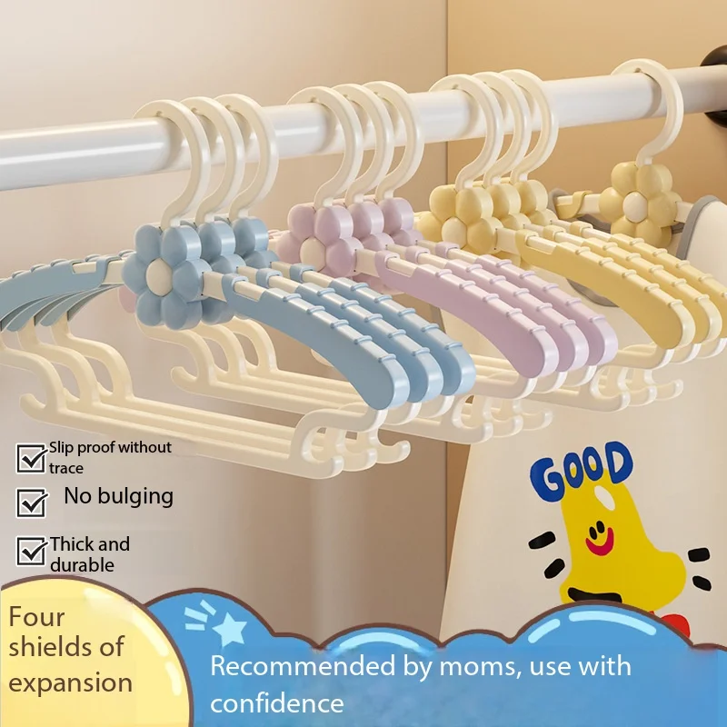 Children's clothes hanger, non-slip, shoulder-resistant, thickened,household baby and toddler retractable plastic drying rack
Children's clothes hanger, non-slip, shoulder-resistant, thickened,household baby and toddler retractable plastic drying rack