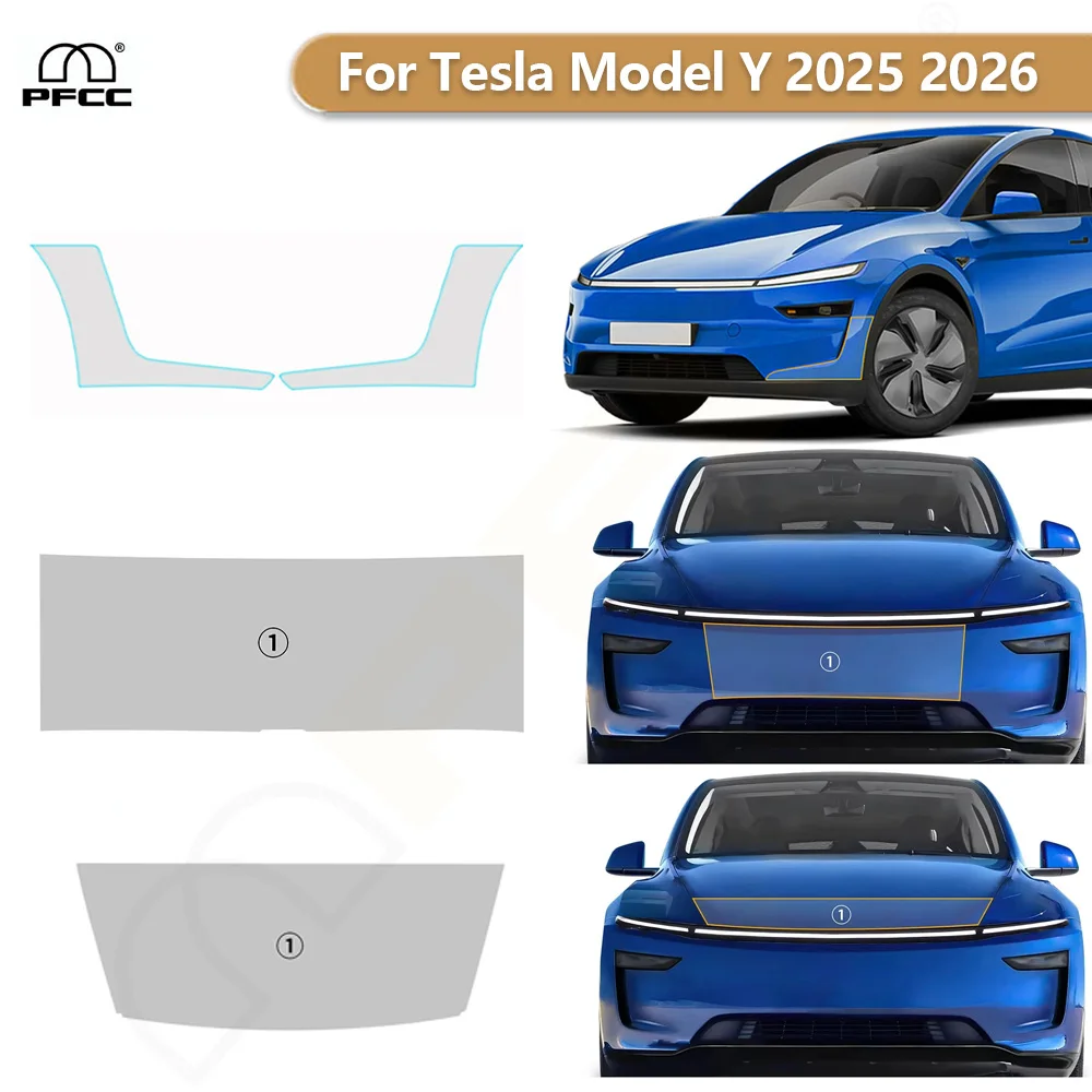 For Tesla Model Y Juniper/Performance 2025 2026 Headlight Rearview Bumper TPU Protection Film Pre-cut Clear PPF Anti-scratch Bra
For Tesla Model Y Juniper/Performance 2025 2026 Headlight Rearview Bumper TPU Protection Film Pre-cut Clear PPF Anti-scratch Bra