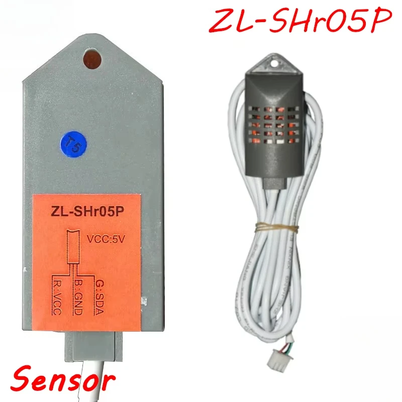 ZL-SHr05P, humidity and temperature sensor for controller.
ZL-SHr05P, humidity and temperature sensor for controller.