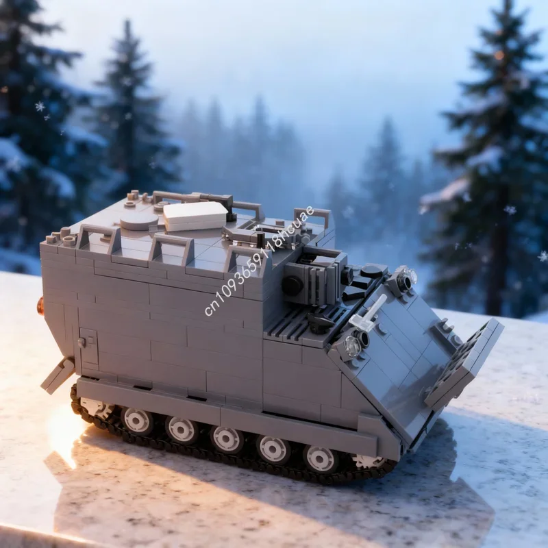768pcs MOC Command Post Carrier Model Building Blocks Toy Architecture Festival Gift Assemble DIY Education Brick Creative Idea
768pcs MOC Command Post Carrier Model Building Blocks Toy Architecture Festival Gift Assemble DIY Education Brick Creative Idea