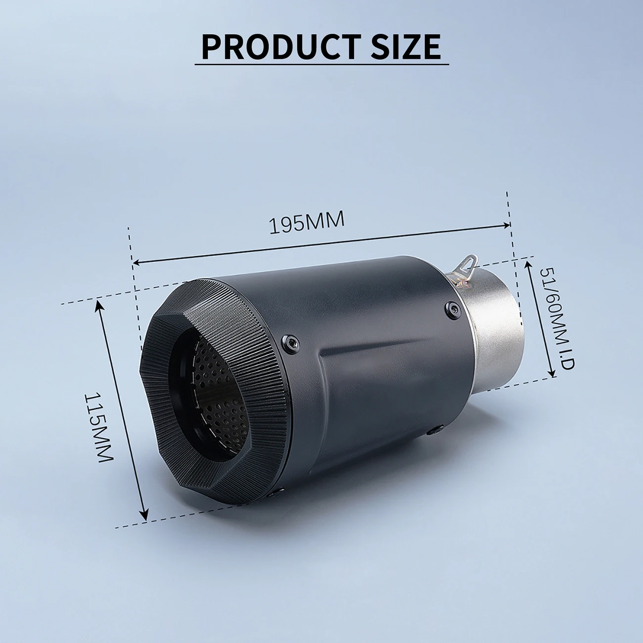 short style ss 51mm Universal Moto Exhaust Pipe tail end Modification Connect Compatible Various Escape Tailpipe Models adapter
short style ss 51mm Universal Moto Exhaust Pipe tail end Modification Connect Compatible Various Escape Tailpipe Models adapter