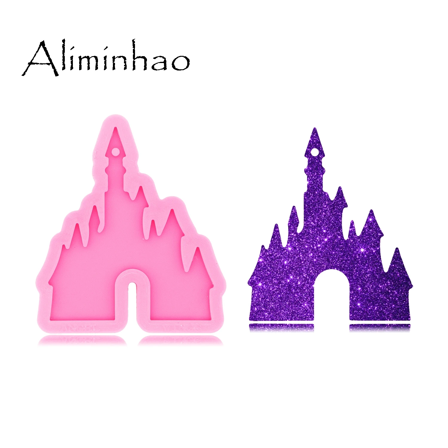 DY0479 Shiny Glossy Castle Self-defense Mould Silicone for Epoxy Resin Jewellery Making Keychain Mold
DY0479 Shiny Glossy Castle Self-defense Mould Silicone for Epoxy Resin Jewellery Making Keychain Mold