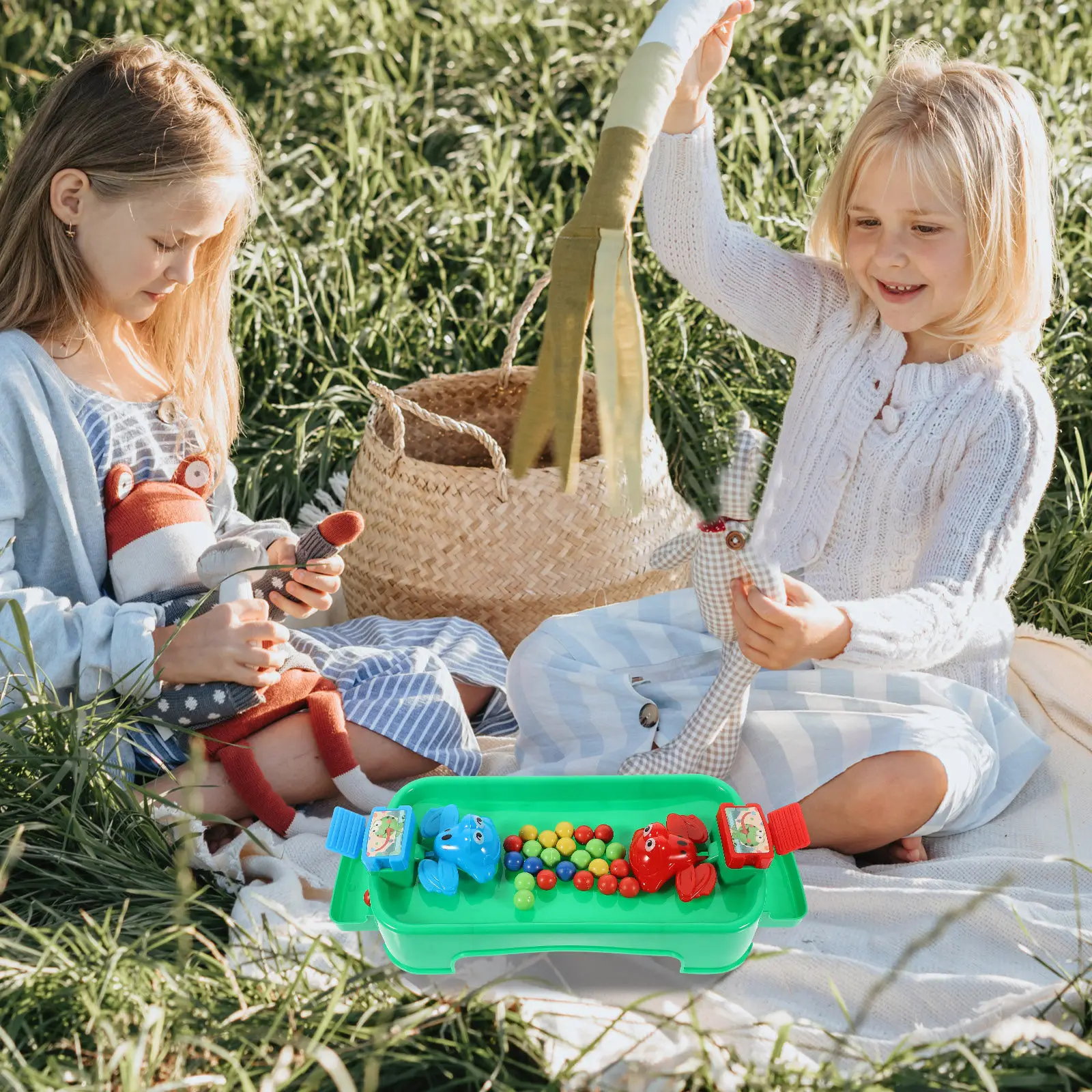 1Set Frogs Swallowing Beads Interactive Educational Game Colorful Beads for Kids Parent-Child Concentration Hand-Eye
1Set Frogs Swallowing Beads Interactive Educational Game Colorful Beads for Kids Parent-Child Concentration Hand-Eye