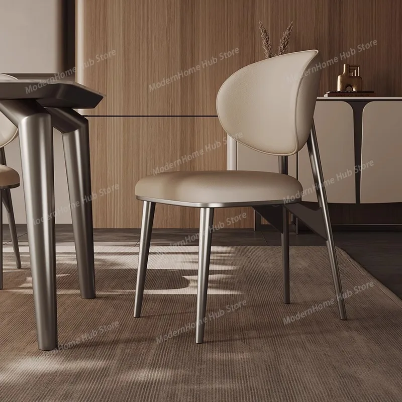 Vanity Nordic Dining Chairs Accent Living Room Kitchen Luxury Ergonomic Chair Designer Modern Sillas Para Comedor Home Furniture
Vanity Nordic Dining Chairs Accent Living Room Kitchen Luxury Ergonomic Chair Designer Modern Sillas Para Comedor Home Furniture