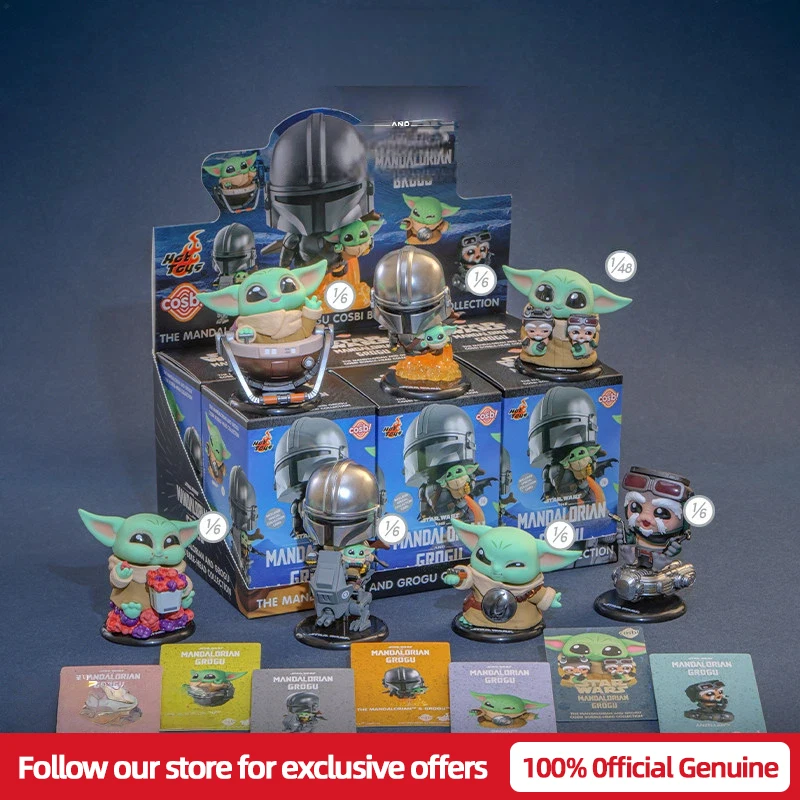 Genuine New Hot Toys The Mandalorian Grogu COSBI Blind Box Mini Collectible Figures Trendy Toys Dolls Collection Gift
Genuine New Hot Toys The Mandalorian Grogu COSBI Blind Box Mini Collectible Figures Trendy Toys Dolls Collection Gift