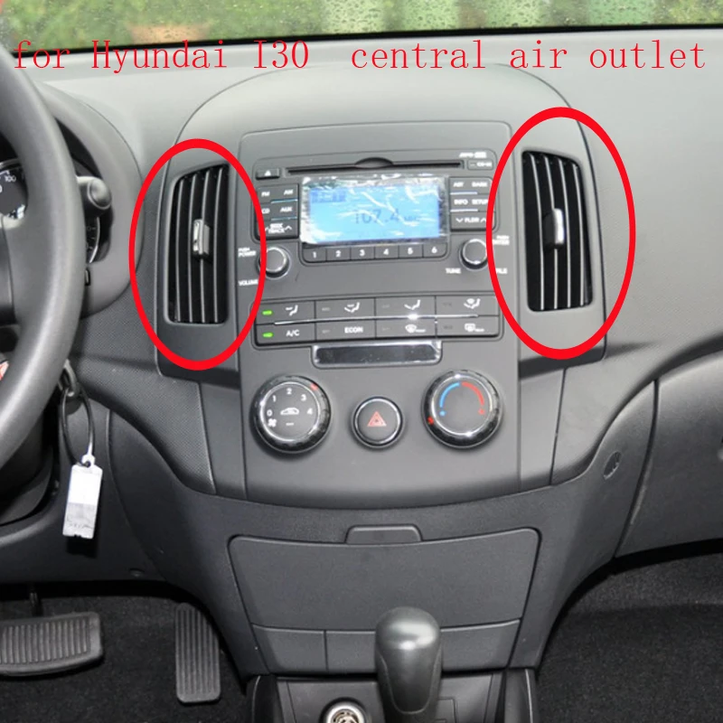 2pcs Air Outlet Vent Car Black Front Dash Center Conditioning Vent Grill Outlet Panel For hyundai i30 i-30 2009
2pcs Air Outlet Vent Car Black Front Dash Center Conditioning Vent Grill Outlet Panel For hyundai i30 i-30 2009