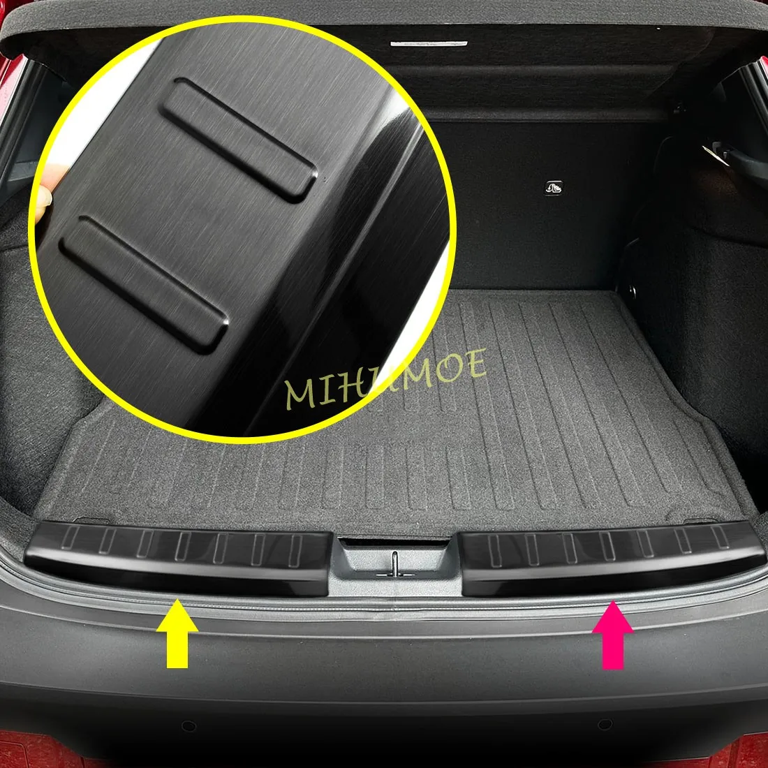 Black Stainless Steel Trunk Sill Luggage Entry Guard Protector Trims For 2025-2026 Nissan Kicks
Black Stainless Steel Trunk Sill Luggage Entry Guard Protector Trims For 2025-2026 Nissan Kicks