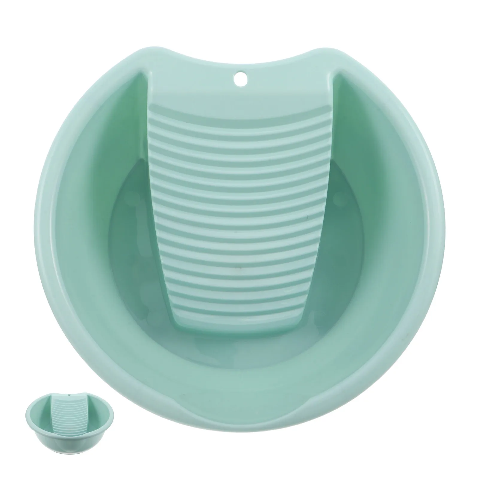 Washboard Basin for Hand Washing Plastic Thickened Laundry Tub 14.5x13.4x5.3in Non Slip Integrated Scrubbing Basin for Travel
Washboard Basin for Hand Washing Plastic Thickened Laundry Tub 14.5x13.4x5.3in Non Slip Integrated Scrubbing Basin for Travel