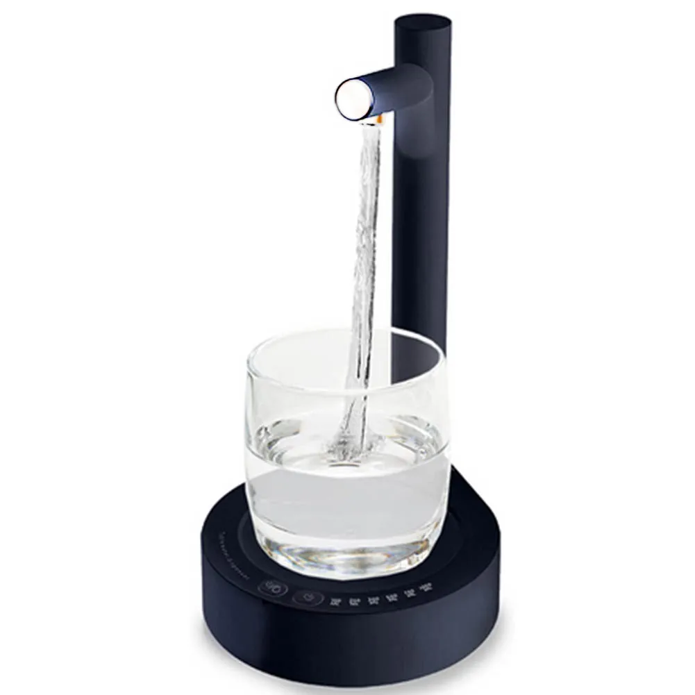 Desktop Mounted Water Dispenser Intelligent Desktop Water Pump USB Charging Automatic 6 Gear For Home Dark Blue / White
Desktop Mounted Water Dispenser Intelligent Desktop Water Pump USB Charging Automatic 6 Gear For Home Dark Blue / White