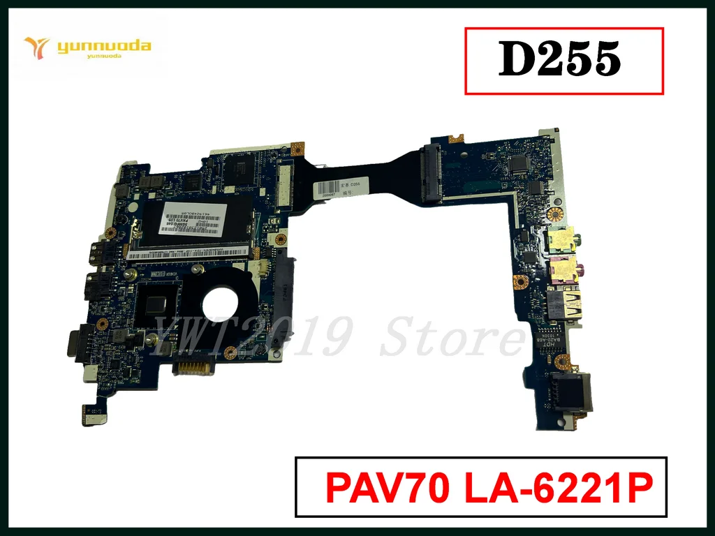 Original For ACER D255 Laptop Motherboard PAV70 LA-6221P MBSDF02001 tested good free shipping
Original For ACER D255 Laptop Motherboard PAV70 LA-6221P MBSDF02001 tested good free shipping