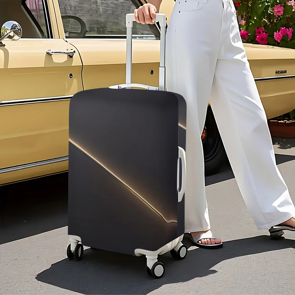 1PC Gold diagonal printed luggage cover for luggage sizes 18-32 inches; dust and elastic travel accessories to protect your lugg
1PC Gold diagonal printed luggage cover for luggage sizes 18-32 inches; dust and elastic travel accessories to protect your lugg