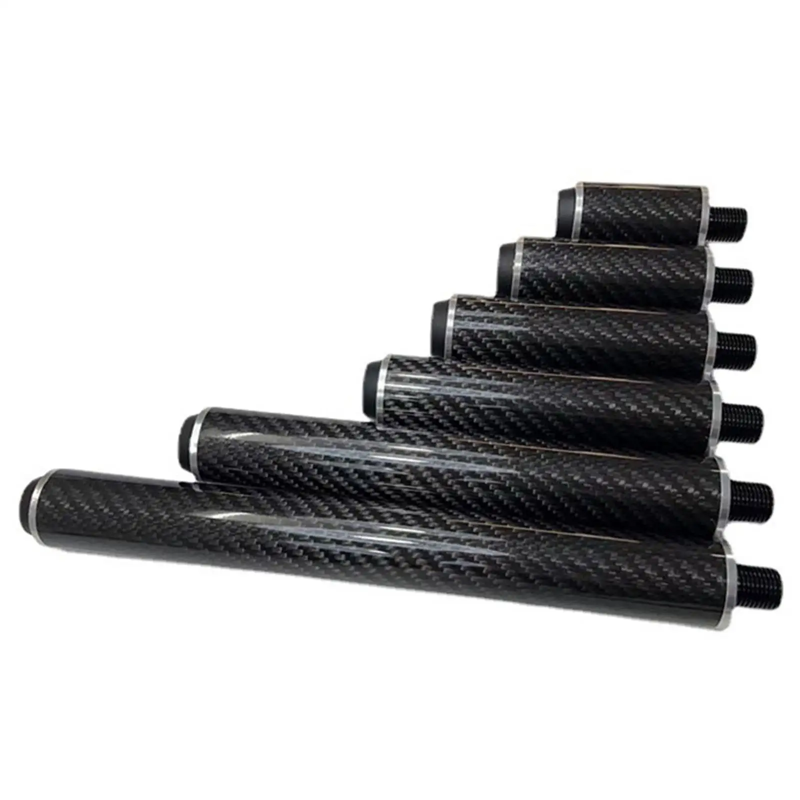 Universal Billiard Cue Extension Carbon Fiber Lengthening Rod Pool Stick Extender for Professional Billiards
Universal Billiard Cue Extension Carbon Fiber Lengthening Rod Pool Stick Extender for Professional Billiards