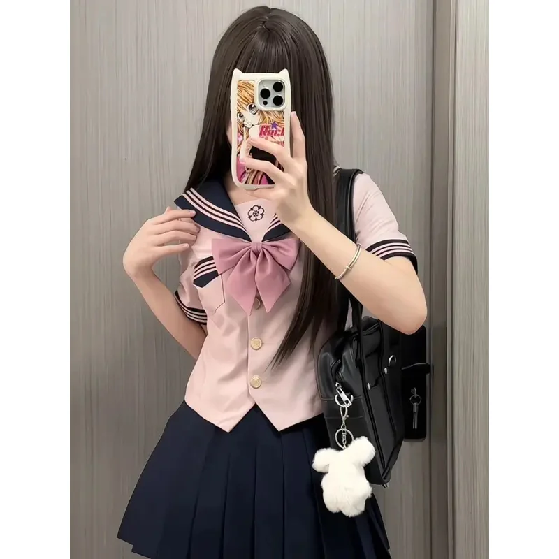 FC6Summertime Pink Cherry Blossom Love Diary Jk Academysailor Short Sleeve Top 39cm Skirt Sweet Kawaii@FC8!
FC6Summertime Pink Cherry Blossom Love Diary Jk Academysailor Short Sleeve Top 39cm Skirt Sweet Kawaii@FC8!