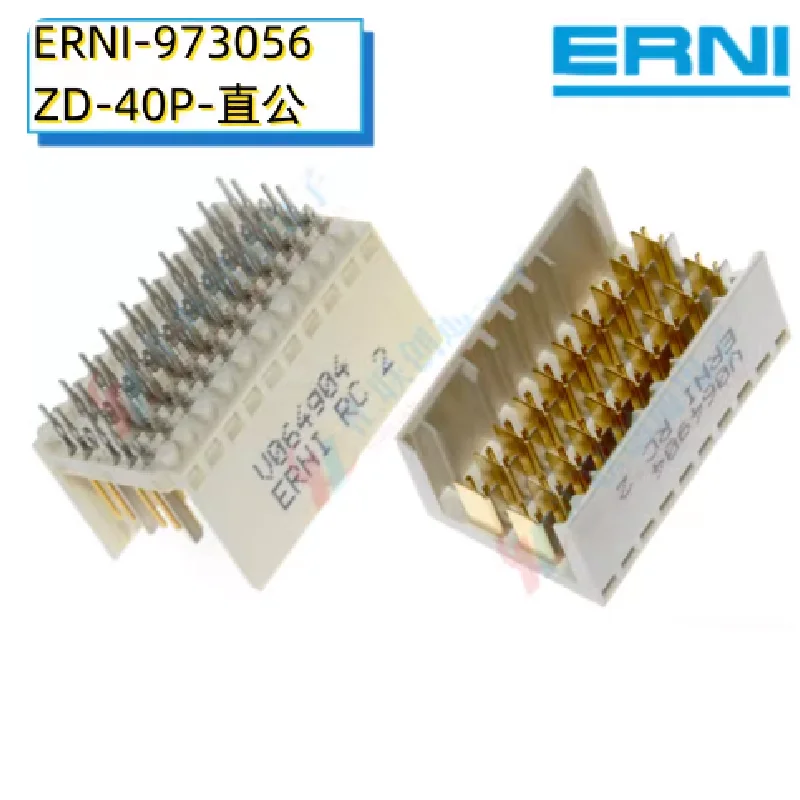 1 шт./лот Оригинальный вертикальный штекерный разъем ERNI Electronics 973056 типа ZD, 20-парный разъем для межплатного соединения, 40-контактный высокоскоростной штекер
1 шт./лот Оригинальный вертикальный штекерный разъем ERNI Electronics 973056 типа ZD, 20-парный разъем для межплатного соединения, 40-контактный высокоскоростной штекер
