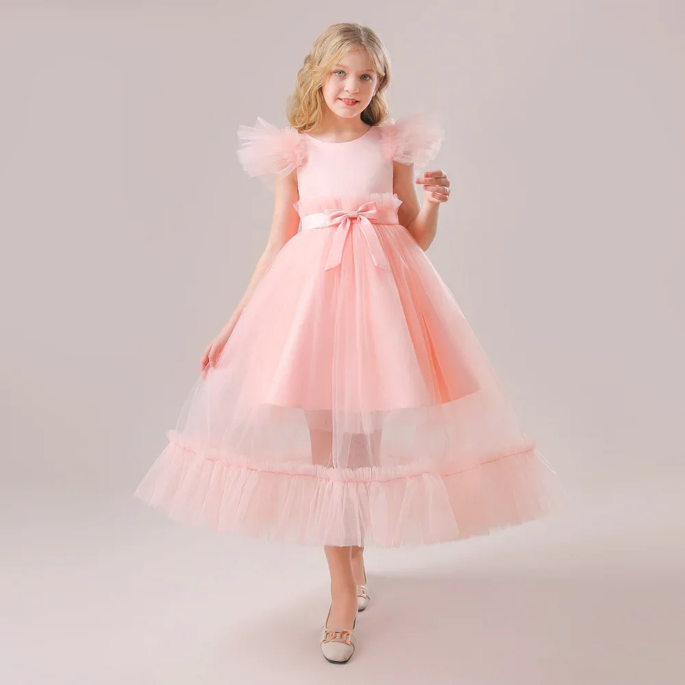 Summer Girls Dress Tulle White Party Bridemaids Princess Kids Dresses For Girl Lace Bow Prom Wedding Bridesmaid Costume Vestidos
Summer Girls Dress Tulle White Party Bridemaids Princess Kids Dresses For Girl Lace Bow Prom Wedding Bridesmaid Costume Vestidos