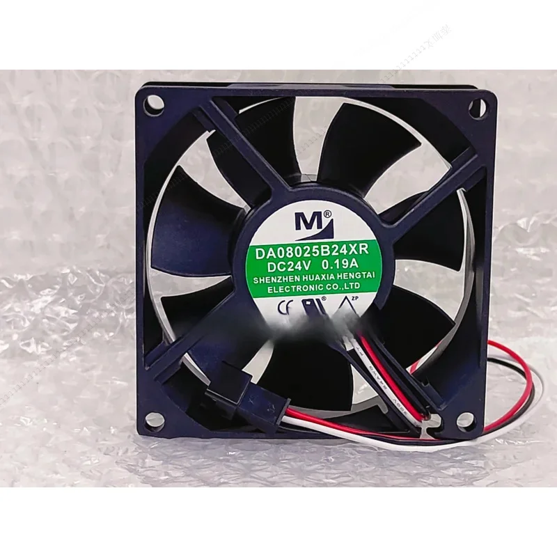 W M DA08025B24XR DC 24V 0.19A 80x80x25mm 3-Wire Server Cooling Fan
W M DA08025B24XR DC 24V 0.19A 80x80x25mm 3-Wire Server Cooling Fan
