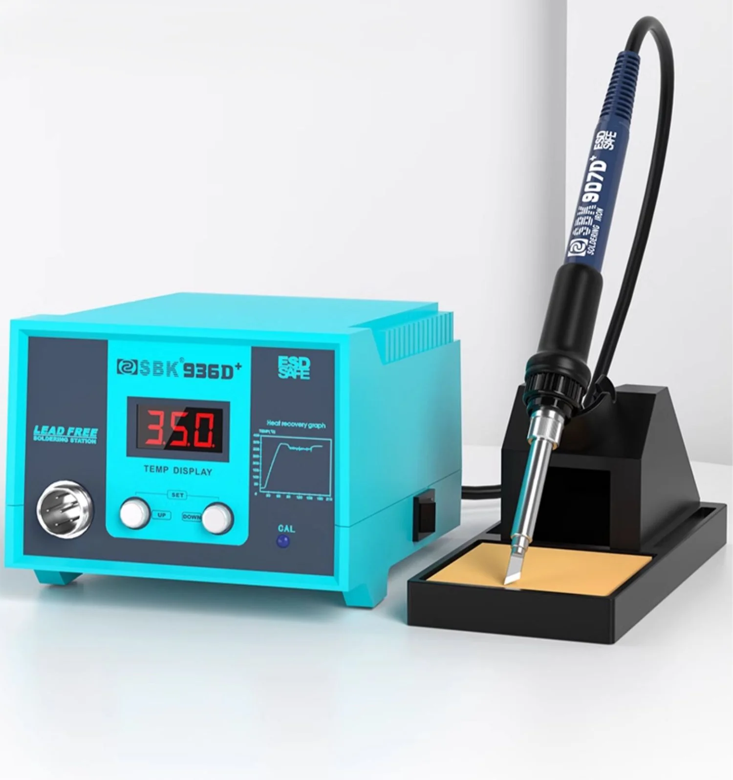 Bakon 60W Efficient digital display BGA PCB temperature soldering station SBK936D+
Bakon 60W Efficient digital display BGA PCB temperature soldering station SBK936D+
