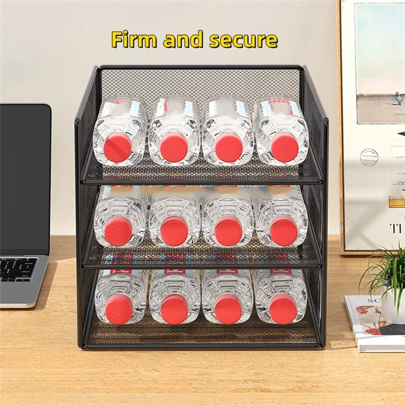 A13E-Office File Organizer Metal Mesh Desk Organizer With Three Layer Design Multifunctional File Holder Storage Rack
A13E-Office File Organizer Metal Mesh Desk Organizer With Three Layer Design Multifunctional File Holder Storage Rack