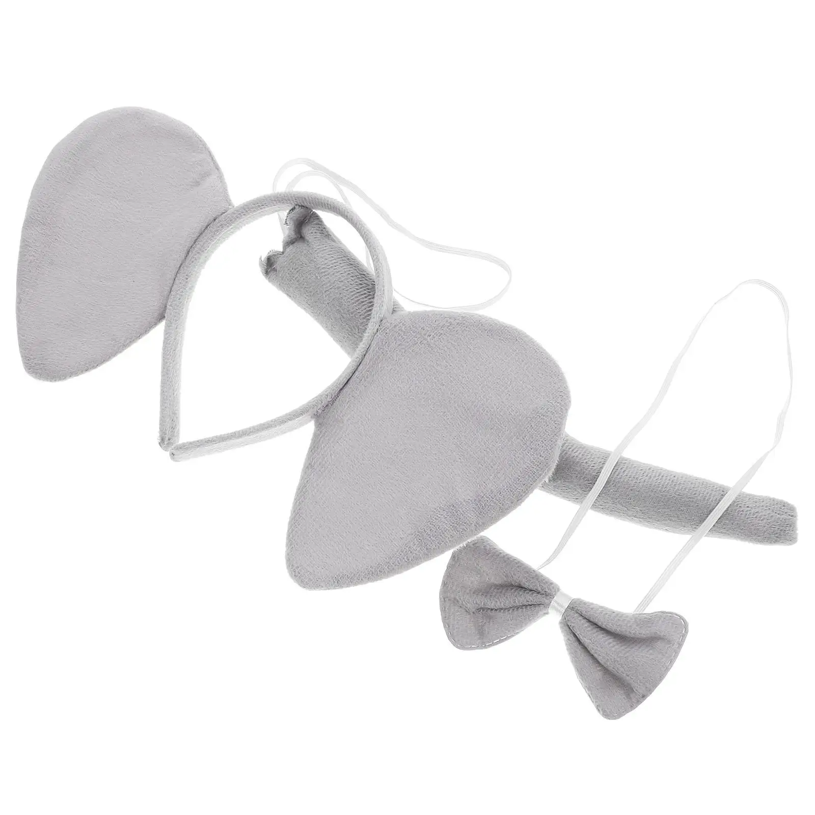 Elephant Costume Set 3 Piece Headband Ears Tail Kids Party Decorations Animal Theme Accessories Cartoon Animal Headwear
Elephant Costume Set 3 Piece Headband Ears Tail Kids Party Decorations Animal Theme Accessories Cartoon Animal Headwear