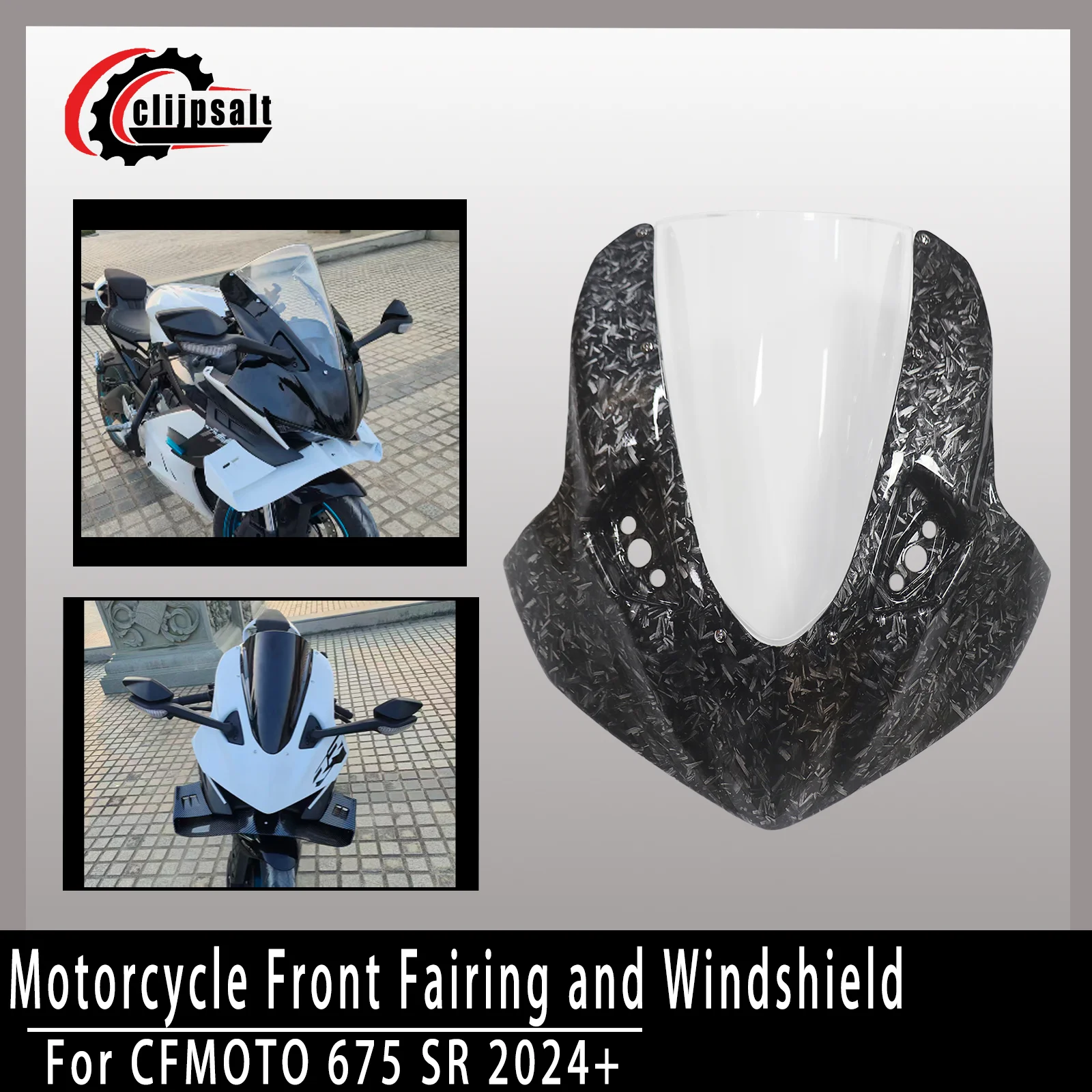 For CFMOTO 675SR and 675SR-R 2024 2025 2026 front fairings, Ducati V4-style front fairings, racing windshields
For CFMOTO 675SR and 675SR-R 2024 2025 2026 front fairings, Ducati V4-style front fairings, racing windshields