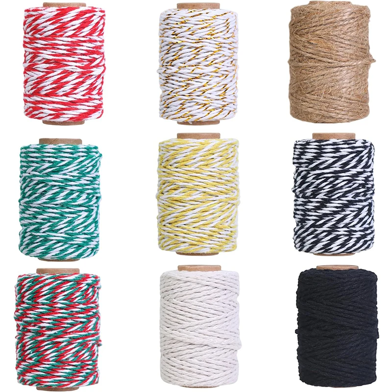 200M 2/3mm Sewing Cotton Macrame Cord Hair Package Decor Thread Rope Bag Home Textile Cords DIY Garment Craft Accessories
200M 2/3mm Sewing Cotton Macrame Cord Hair Package Decor Thread Rope Bag Home Textile Cords DIY Garment Craft Accessories
