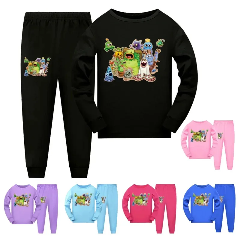 Boys Clothes my Singing Monster Children Pajamas Pants Set Cartoon Sleepwear Kids Pajamas for Girls Toddler Baby Outfits Pyjama
Boys Clothes my Singing Monster Children Pajamas Pants Set Cartoon Sleepwear Kids Pajamas for Girls Toddler Baby Outfits Pyjama